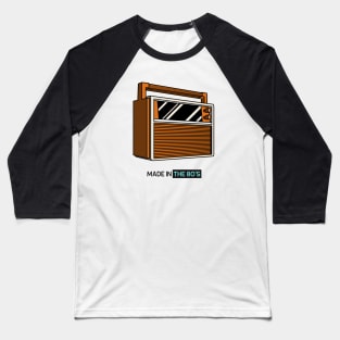 Made in the 80s - Vintage Retro Baseball T-Shirt